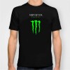 OFERTA! Tricou Casual Monster Energy Negru / Verde, L, M, S, XL, Bumbac, Rosu