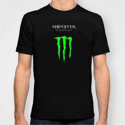 OFERTA! Tricou Casual Monster Energy Negru / Verde foto