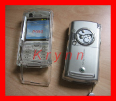 HC212 - Carcasa cristal transparenta protectie - P990i Sony Ericsson foto