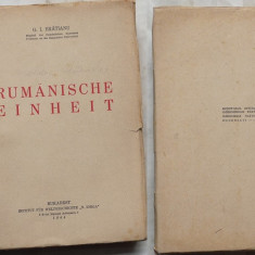 G. I. Bratianu , Unitatea romanilor , Bucuresti , 1944 , multe planse si harti
