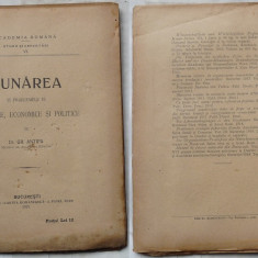 Dr. Antipa , Dunarea si problemele ei stiintifice si politice , 1921 , editia 1