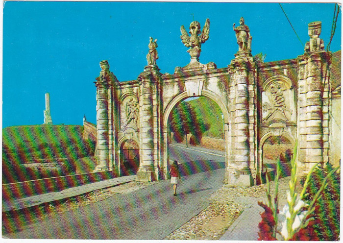 CP circulata 1977,Alba Iulia,cetatea,poarta nr 1