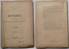 Dr. Antipa , Dunarea si problemele ei stiintifice si politice , 1921 , editia 1 foto