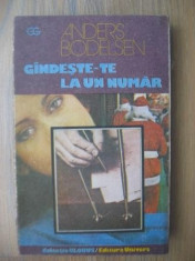 Andres Bodelsen - Gandeste-te la un numar foto