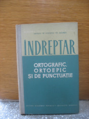 Indreptar ortografic, ortoepic si de punctuatie foto