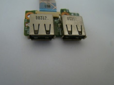 +2146 vand HP Pavilion dv5 1000 Dual USB Board DAQT6ATB8E0 foto