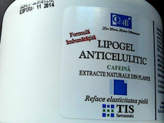 GEL ANTICELULITIC LIPOGEL 500ML TIS FARMACEUTIC,CEL MAI BUN PRET !!!! foto