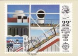 6794 - carte maxima Anglia 1987