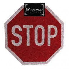 Covor usa intrare &amp;quot;STOP&amp;quot; foto