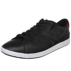 41_Adidasi originali Unltd by Marc Ecko_adidasi barbati_din piele_negru_cutie foto