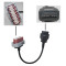 cablu adaptor diagnoza tester Peugeot Citroen 30 pin PSA la 16 pini OBD2 OBDII