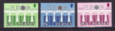 Jersey 1984 - Yv.no.314-6 neuzata,serie completa,europa-cept(z) foto