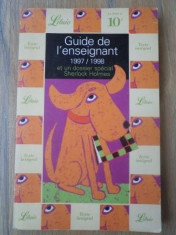 Librio - Guide de l&amp;#039;enseignant 1997/1998 foto