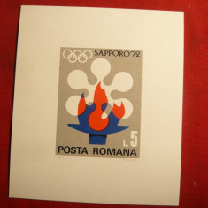 Colita Olimpiada Sapporo 1971 Romania