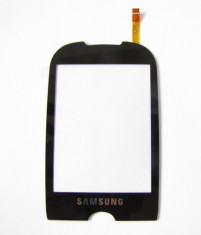 TouchScreen Samsung S3650 Corby Negru / Alb, Geam Samsung S3650 Corby Negru / Alb, Sticla Samsung S3650 Corby Fata Carcasa Digitizer Touch screen foto