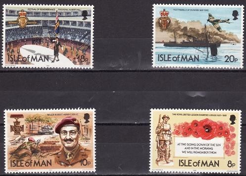 s3 Man 1981 - Yv.no.192-5 serie completa,neuzata