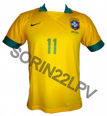 Tricou Nike BRAZIL Acasa Sezon 2013/14(NR 11 NEYMAR) foto