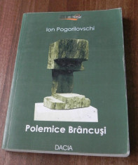 ION POGORILOVSCHI - POLEMICE BRANCUSI. CU REPLICI SI ECOURI foto