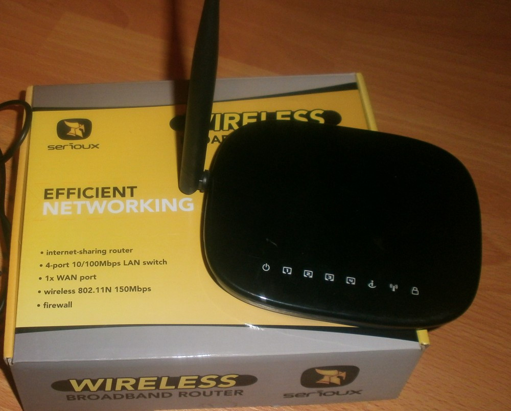 Router Wireless Serioux SRX-WR150A1 | arhiva Okazii.ro