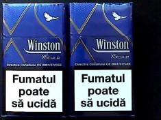 WINSTON XSTYLE - TIGARI TIMBRATE ROMANIA ,10 pachete foto