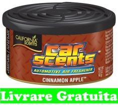 Odorizante auto California Car Scents odorizant Chinamon Apple foto