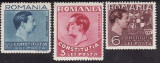Romania 1938 - Constitutia 3v.,serie completa,neuzata