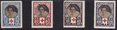 Romania 1945 - Crucea Rosie,serie completa,neuzata foto