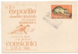 carton filatelic-CONSTANTA-A 2-a expozitie a tinerilor filatelisti din Dobrogea