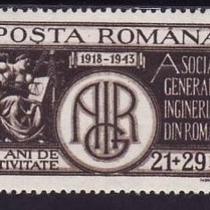 B3116 - Romania 1943 - AGIR 1v.,serie completa,neuzata