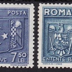 C2569 - Romania 1938 - Intelegerea Balcanica,2v.,serie completa,neuzata