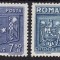 C2569 - Romania 1938 - Intelegerea Balcanica,2v.,serie completa,neuzata