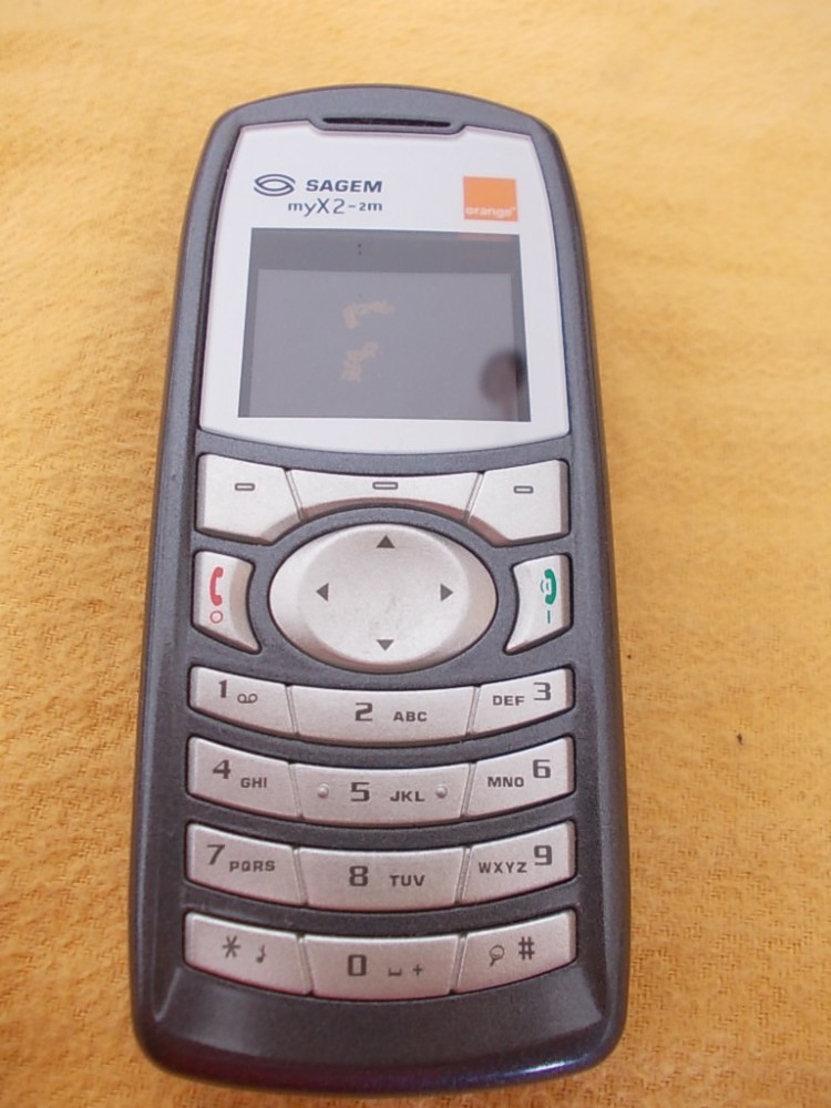 TELEFON SAGEM MYX2-2M , DEFECT !, Negru, Alta retea | Okazii.ro