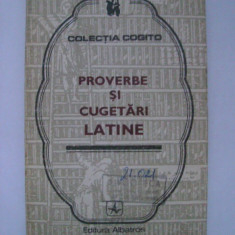 Proverbe si cugetari latine, Cogito, 1976