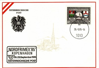 7949 - Austria carte maxima 1985 foto