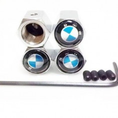 Set 4 capacele ventil roti BMW antifurt