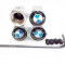 Set 4 capacele ventil roti BMW antifurt