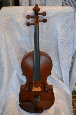 Vioara de dama model Stradivarius bine intretinuta si reconditionata de lutier experimentat foto