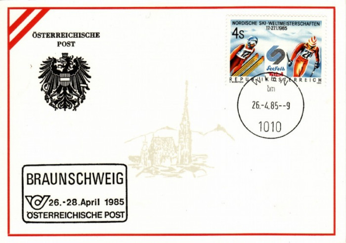 7944 - Austria carte maxima 1985
