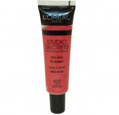 Luciu de buze, L Oreal Studio Secrets by LOreal 14 ML - Light Brunettes #420 foto