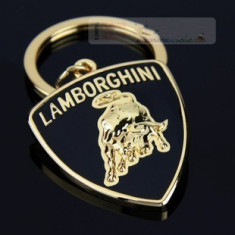 breloc Lamborghini auriu expediere gratuita calitate inalta a materialelor foto