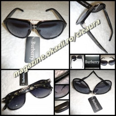 OCHELARI FASHION de SOARE UNISEX FIRMA BURBERRY LONDON + TOC si SNUR CADOU made in ITALY COLECTIE NOUA DAMA FEMEI BARBATI foto