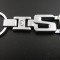 Breloc auto metalic argintiu pentru Mercedes Benz SL cutiesimpla cadou