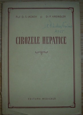 S. Iagnov si F. Kreindler - Cirozele hepatice foto