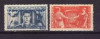 C2451 - Romania 1945 - cat.nr.867-8,Frontul plugarilor,serie completa,neuzata, Nestampilat