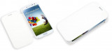 Husa Samsung Galaxy S4 I9500 i9501 I9505 I9508 + folie + stylus, Alb, Piele Ecologica