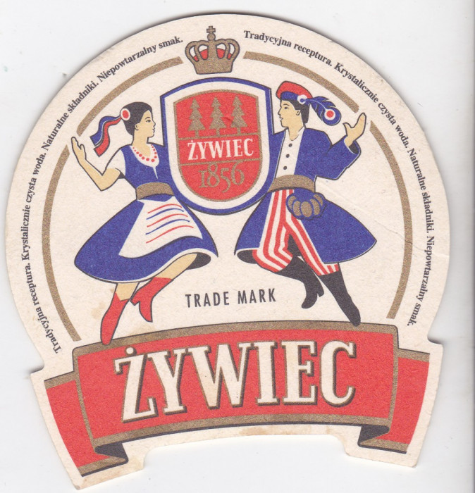 Suport de pahar / Biscuite ZYWIEC