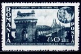 Romania 1945 - Podul de la Cernavoda,serie completa,neuzata