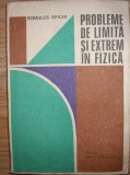 Romulus Sfichi - Probleme de limita si extrem in fizica