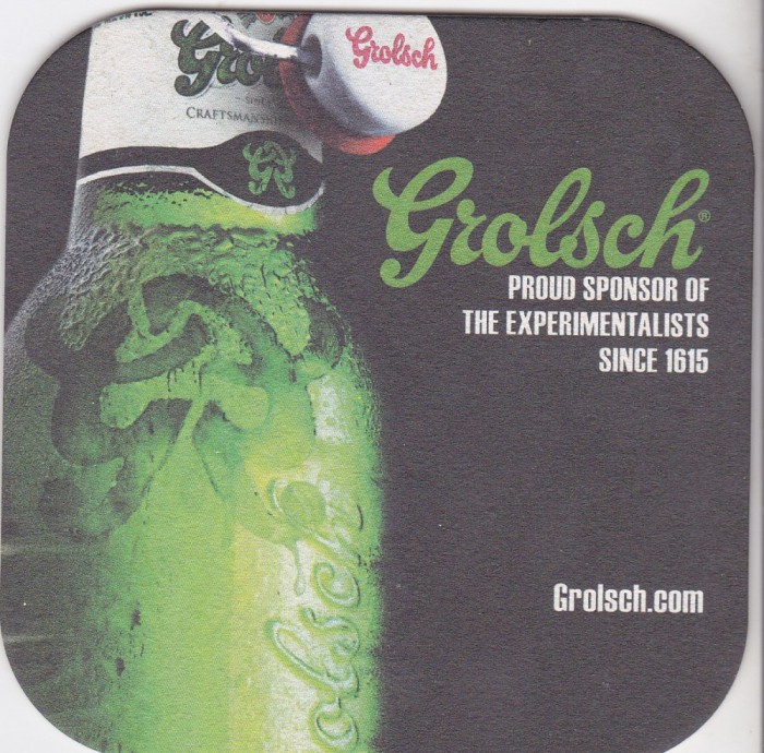 Suport de pahar / Biscuite GROLSCH