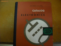 CATALOG DE TUBURI ELECTRONICE DE ANA SAVESCU,CEZAR IONESCU,CARTONATA,FORMAT MARE,666 PAG ,EDITURA TEHNICA 1967,STARE BUNA foto